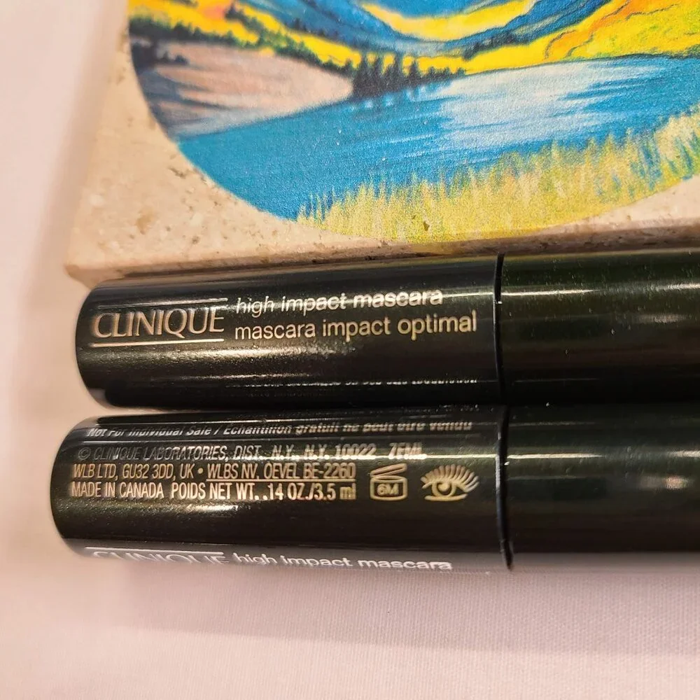 2pc CLINIQUE HIGH IMPACT MASCARA - 3.5ml each